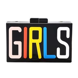 GIRLS Acrylic Clutch